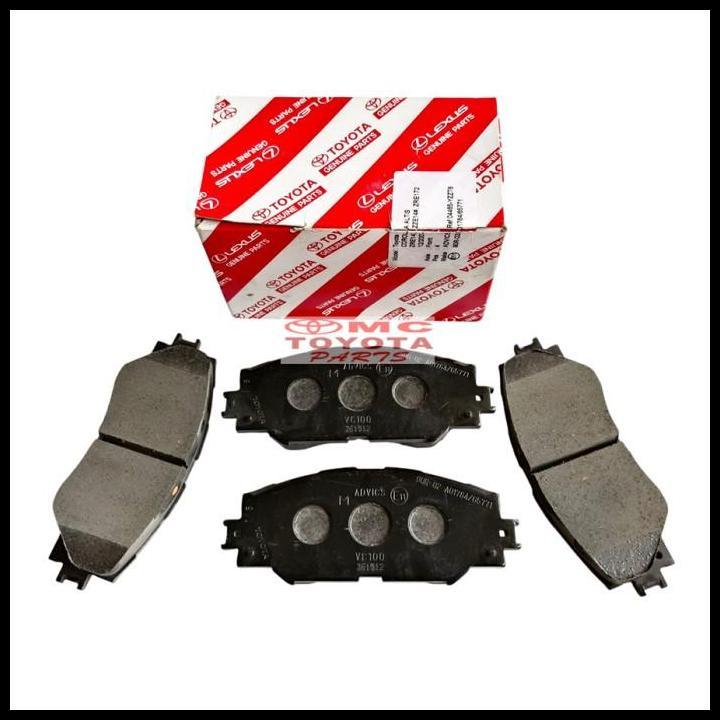 GRATIS ONGKIR BRAKE PAD KAMPAS REM DEPAN ORIGINAL TOYOTA COROLLA NEW ALTIS SIENTA WISH NAV1 NOAH VOX