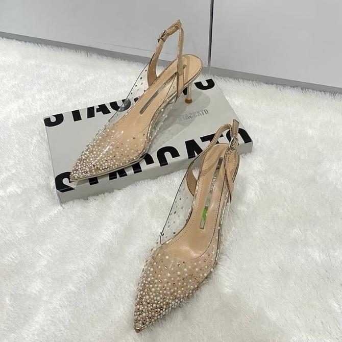 Sepatu Heels Pesta Mewah Wanita STC 529 Sepatu Heels Pesta Mewah Kekinian Sepatu Heels Kondangan Mew