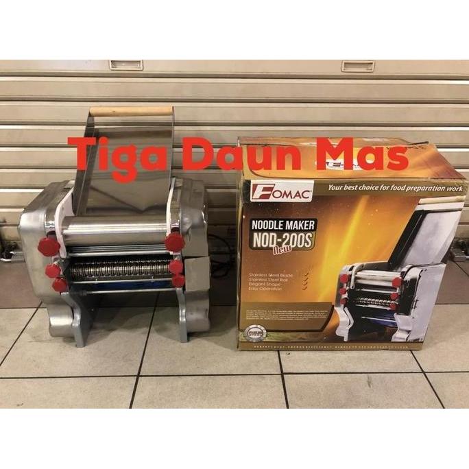 Mesin Cetak Mie Stainless Fomac / Mesin Penggiling Mie Listrik terlaris