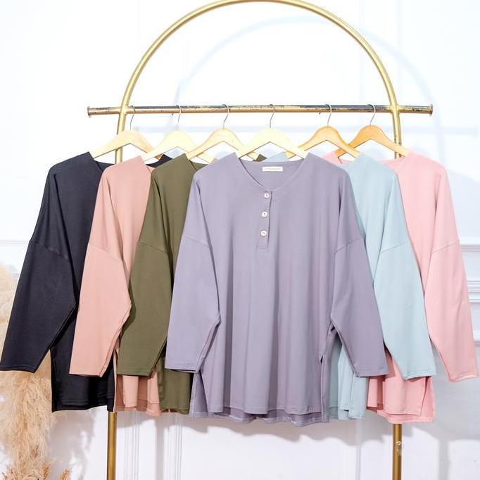 JV Hasanah Setelan Rayon Spandex Rok dan Kulot Jumbo - JV Hasanah Gamila Rayon Spandex Set Rok and C