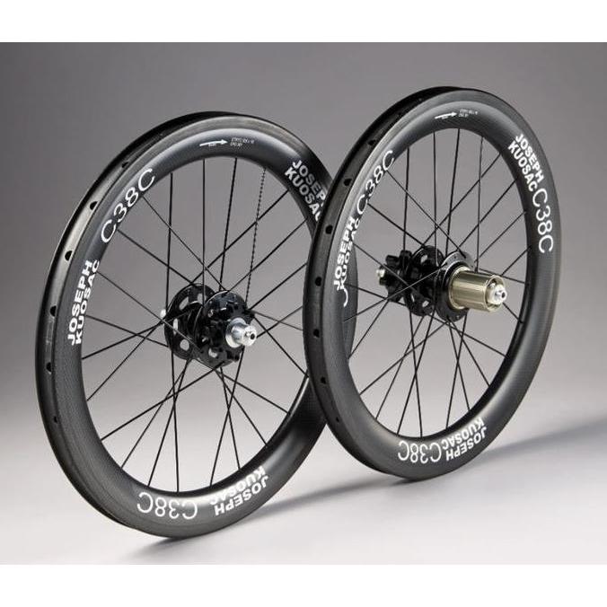 velg Joseph Kuosac Birdy Carbon Disc Wheelset (355) - Black Decal