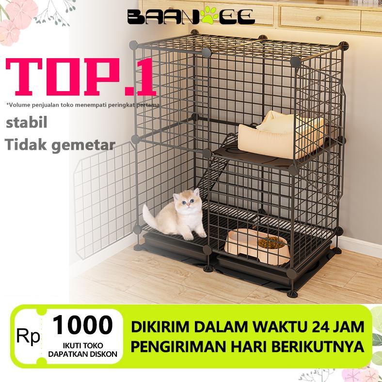[PET] Kandang Kucing Tingkat Pagar Kucing Tinggi Kandang Kucing Kandang Hewan