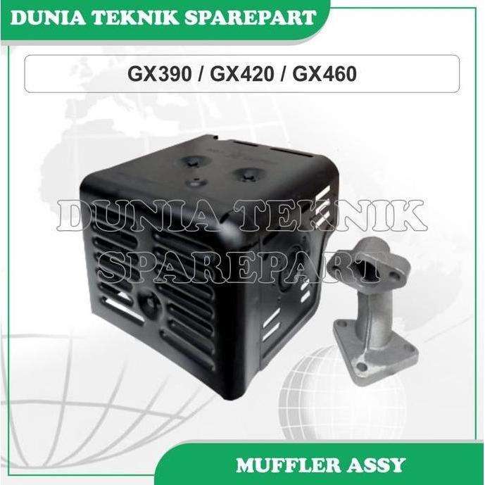 MUFFLER ASSY / KNALPOT / SILENCER GX390 GX420 GX460