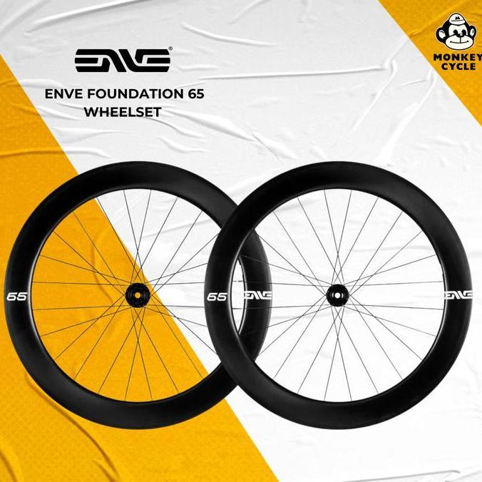 Jual  ENVE Foundation 65 Wheelset - Ban Carbon Road Bike