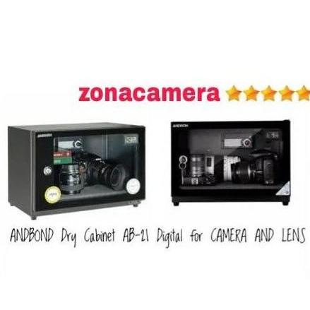 Jadibagus- Dry Box / Dry Cabinet Andbond Ab-21 Digital For Camera And Lens