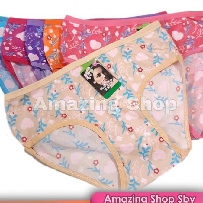 CD Celana Dalam Import Wanita Perempua Cewek Remaja Undies Motif Cewek Murah Surabaya