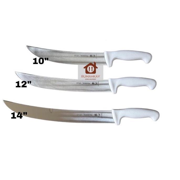 Tramontina Cimeter Butcher Knife / Pisau sembelih pengupas kulit ORIGINAL terlaris