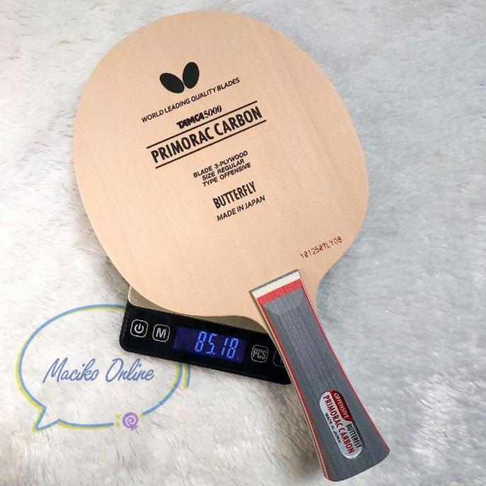 Butterfly Primorac Carbon FL~ Bet Pingpong Tenis Meja Butterfly