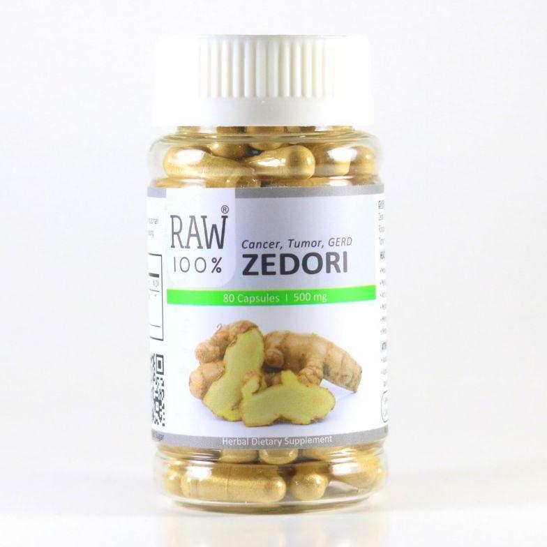 RAW 100 Zedori / Asam Lambung, GERD, Kista, obat herbal kunyit putih