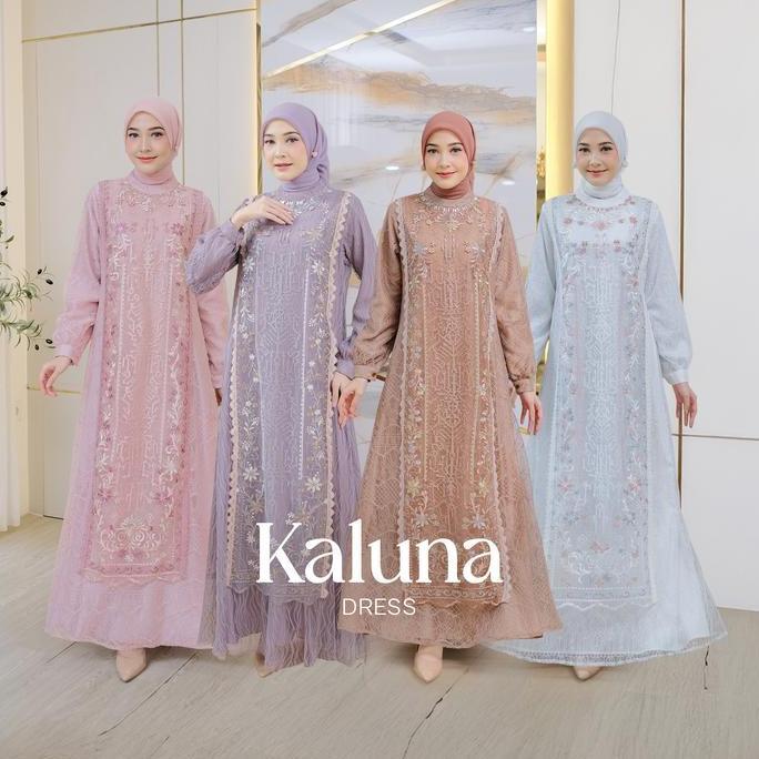 Kaluna Gamis Payet Brocade Couple Premium Exclusive Special Series (GAMIS SAJA)