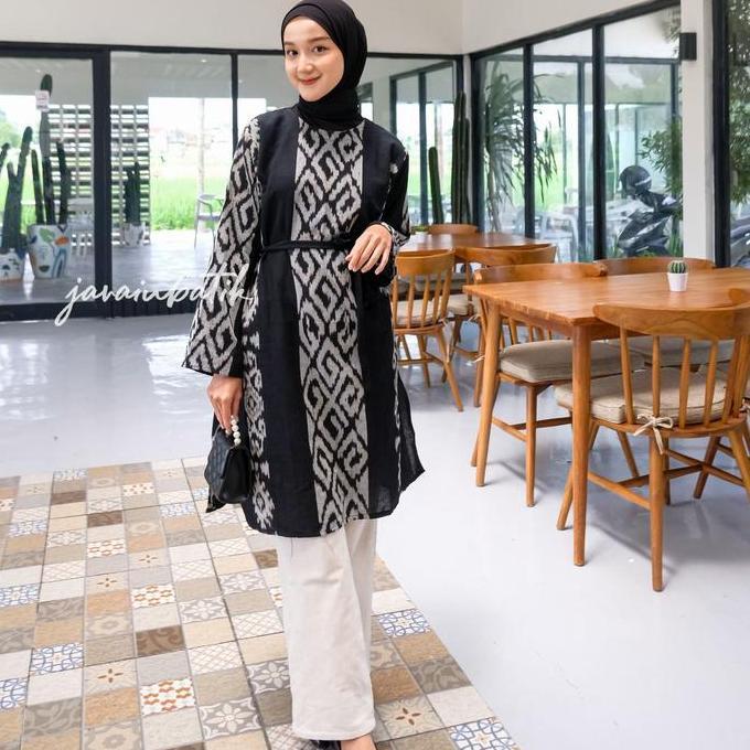 TUNIK ETHINA BATIK TENUN ATASAN WANITA