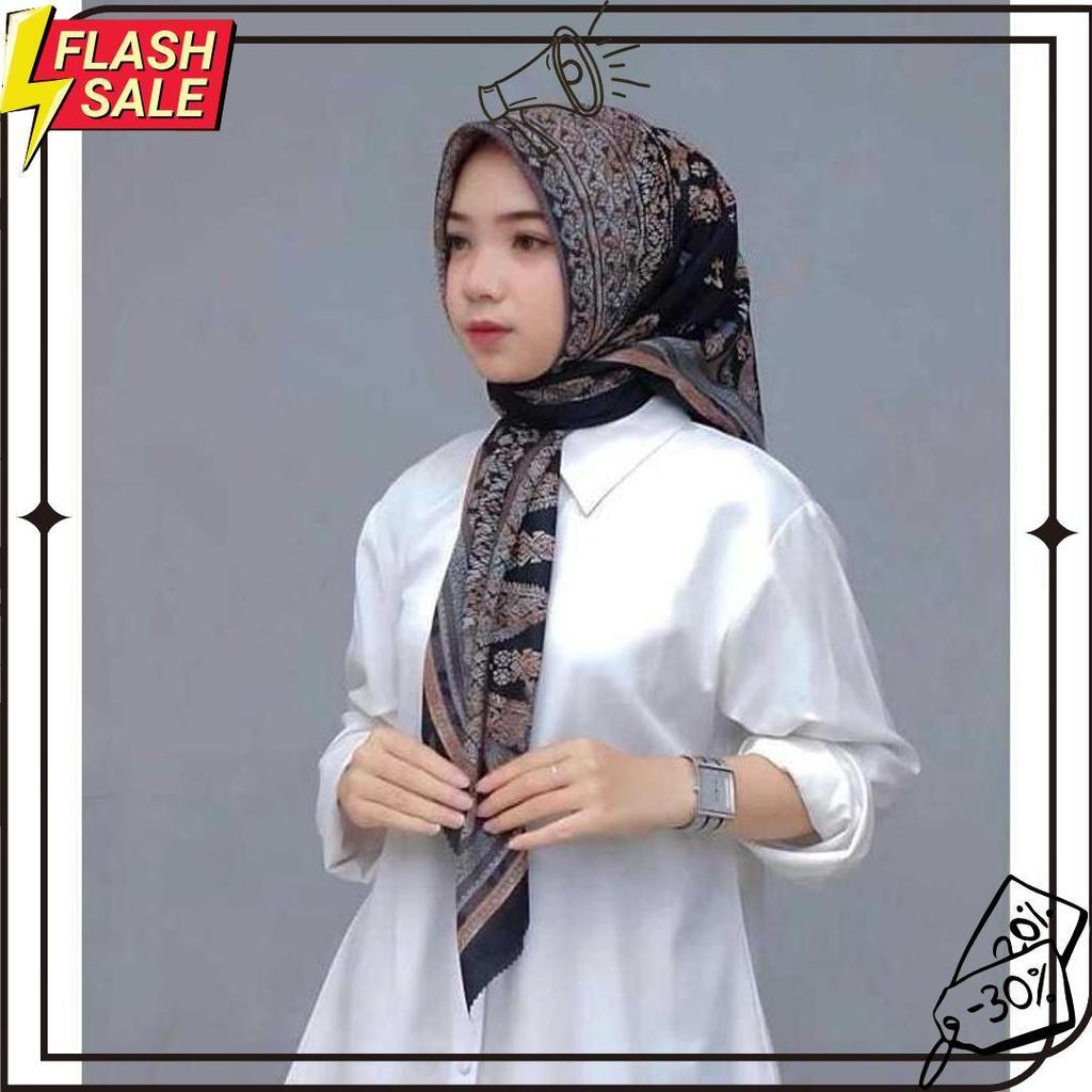 Hijab Leopard  Voal Motif Standart Termurah