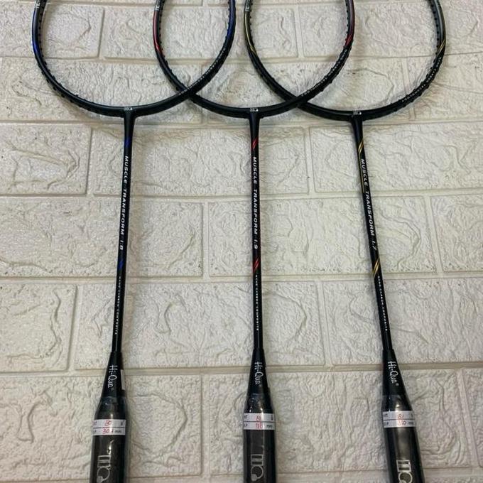 Raket Badminton HIQUA LIMITED EDITION MUSCLE TRANSFORM 1.7/1.8/1.9