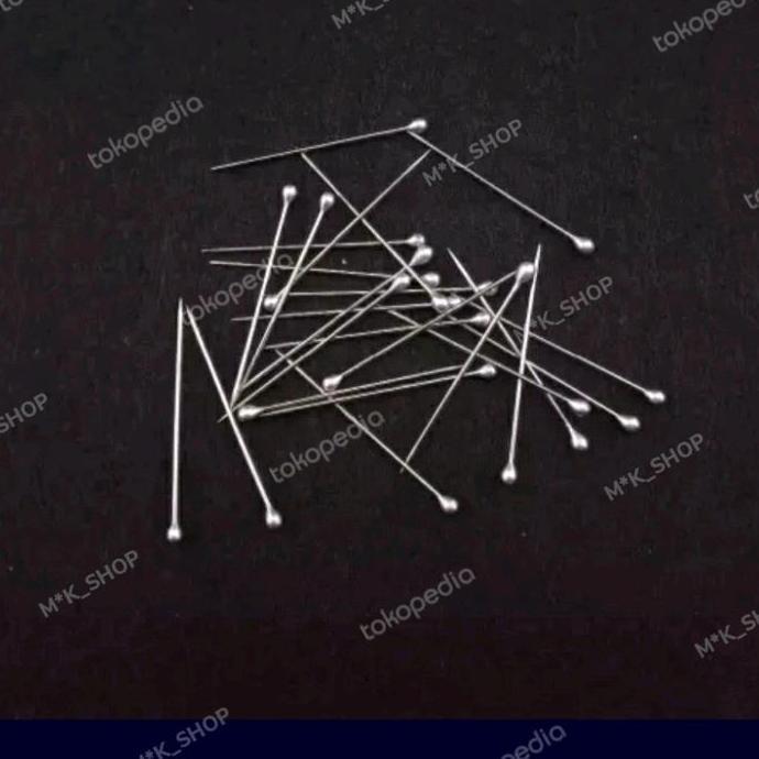 Jarum Pentul mini/pentul timah/jarum pentul wijen.(harga/box)