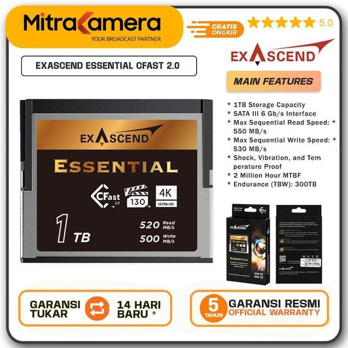 GHOENESH EXASCEND Essential CFAST 2.0