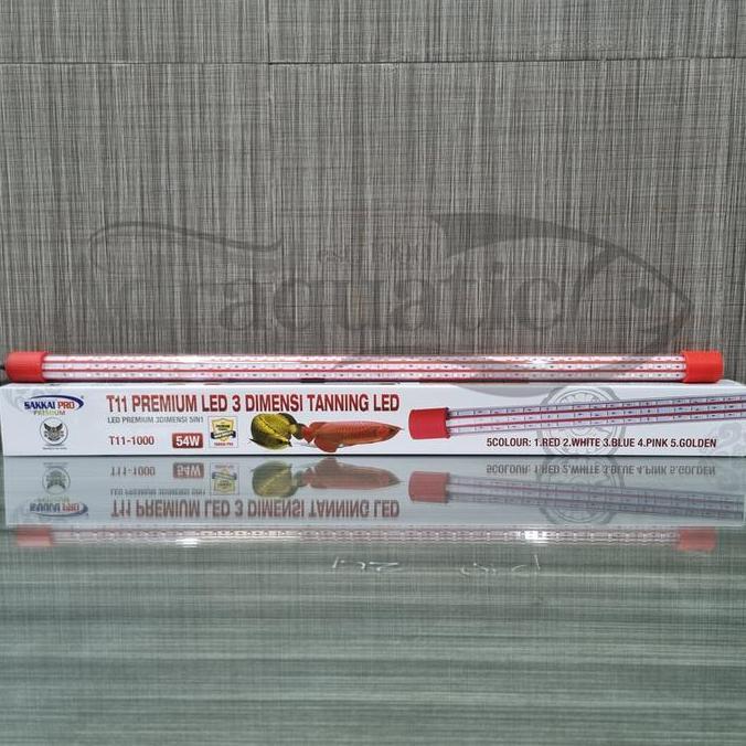 SAKKAI PRO T11-1000 54W LED 3 DIMENSI TANNING LAMP LAMPU CELUP ARWANA
