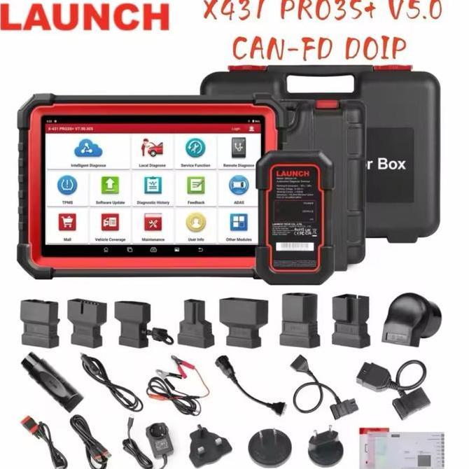 MEIDANO Launch X431 PRO3S+ V5.0 Scanner Mobil X 431 PRO3S V5 Online ECU Coding