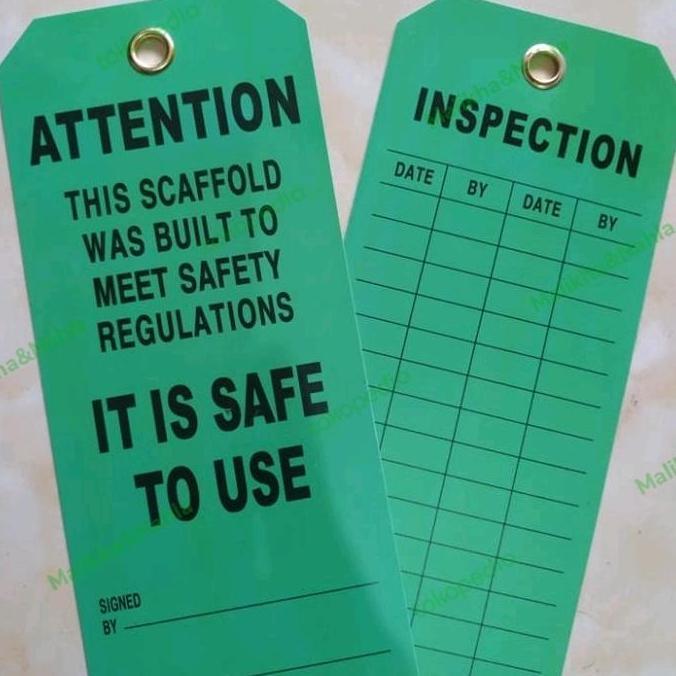 HILGHOSE scaffolding tag