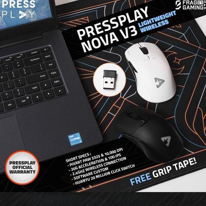 PressPlay Nova V3 / Pressplay Ultralight Wireless - Gaming Mouse