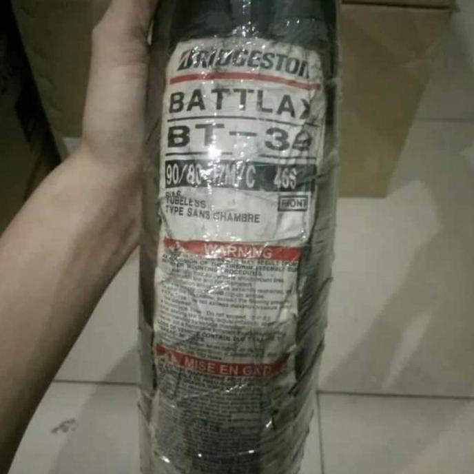 Allthebest- BAN LUAR BRIDGESTONE BATTLAX BT39 UKURAN 90/80-17