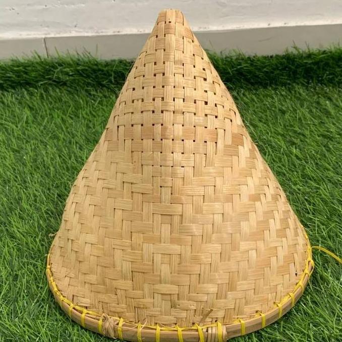 Allthebest- Cetakan Nasi Tumpeng Aseupan Bambu Kukusan Bambu Kukusan Awug Nasi Kerucut Kerajinan Any