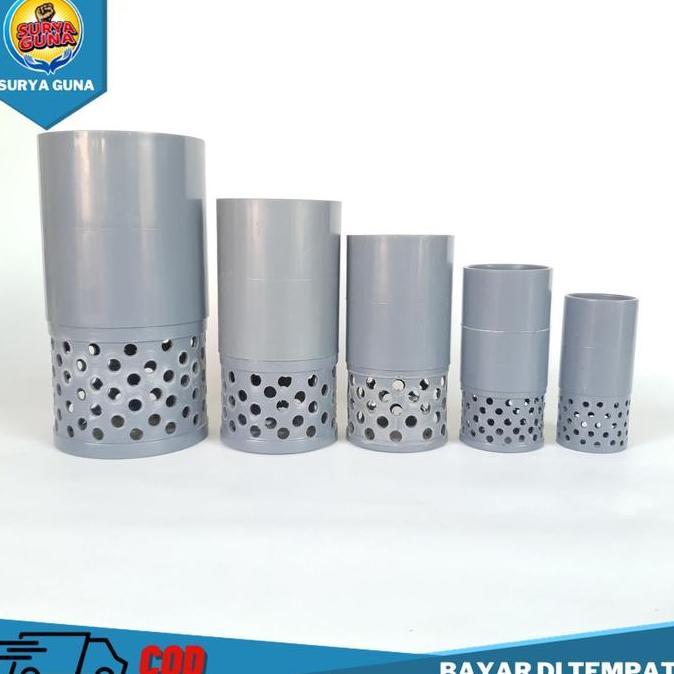 tusen klep pvc 3 inch klep paralon pompa air