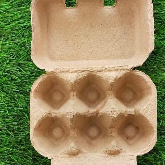 PAPER EGG 6 LUBANG / BOX TELUR KARTON 50 PCS PM