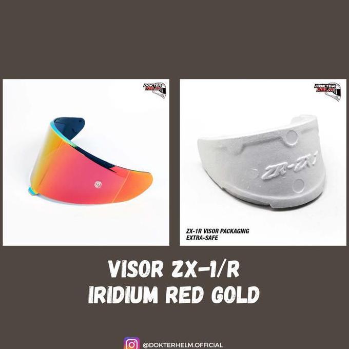 Allthebest- KACA VISOR NJS ZX1 ZX-1 ZX-1R ZX1 R V2 FLAT