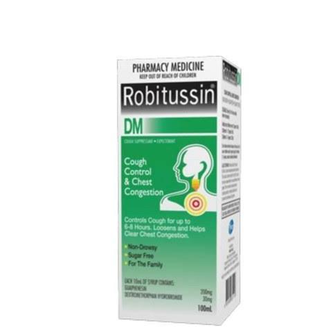 Robitussin DM Syrup 100ml Untuk Batuk Dan Gerd