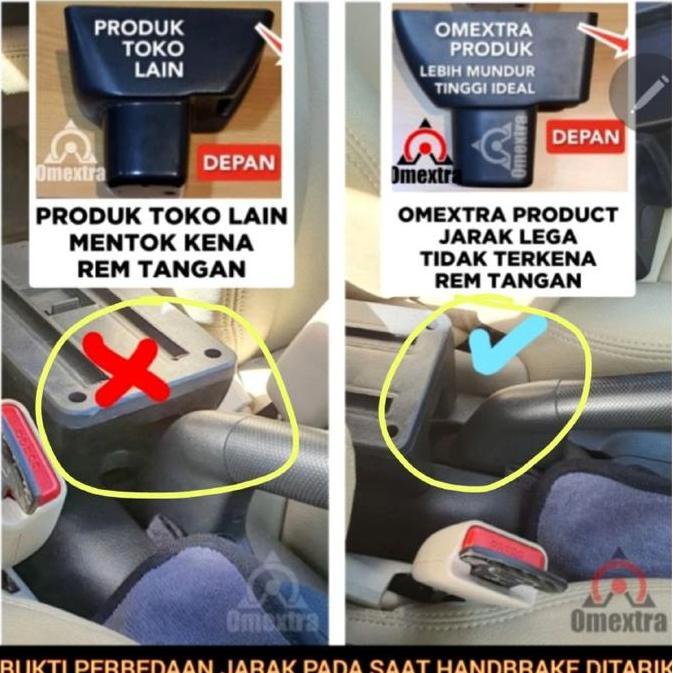 Omextra Desn Armrest BRV Mobilio Console Box Armrest Box V