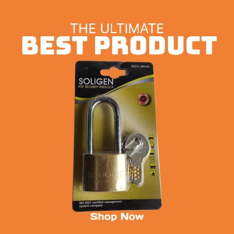 [NEW] GEMBOK SOLIGEN /GEMBOK KUNINGAN