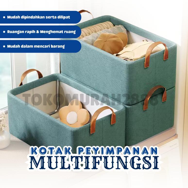 Box Storage Box Lipat Kontener Box Kotak Penyimpanan Tempat Penyimpanan Baju/Mainan Anak