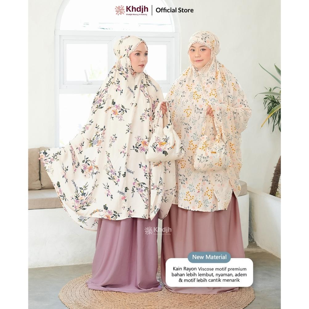 Khadijahlabel Mukena Dewasa Rayon Jumbo Fatimah Set Sajadah Terbaru