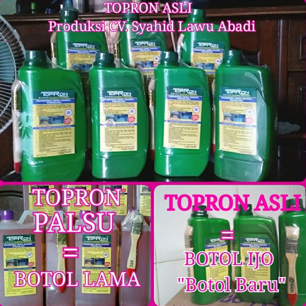TOPRON (JAKSEL-TANGSEL) Topron Pembersih Keramik Kamar Mandi. Topron CLEAN POWER.