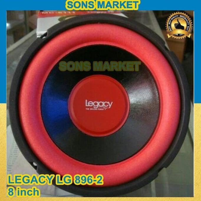 SPEAKER SUBWOOFER 8 inch LEGACY 8 LG 896-2/ 8" LEGACY WOOFER LG896-2 terlaris