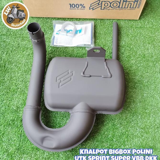 Knalpot bigbox polini 150cc super vbb Sprint dkk