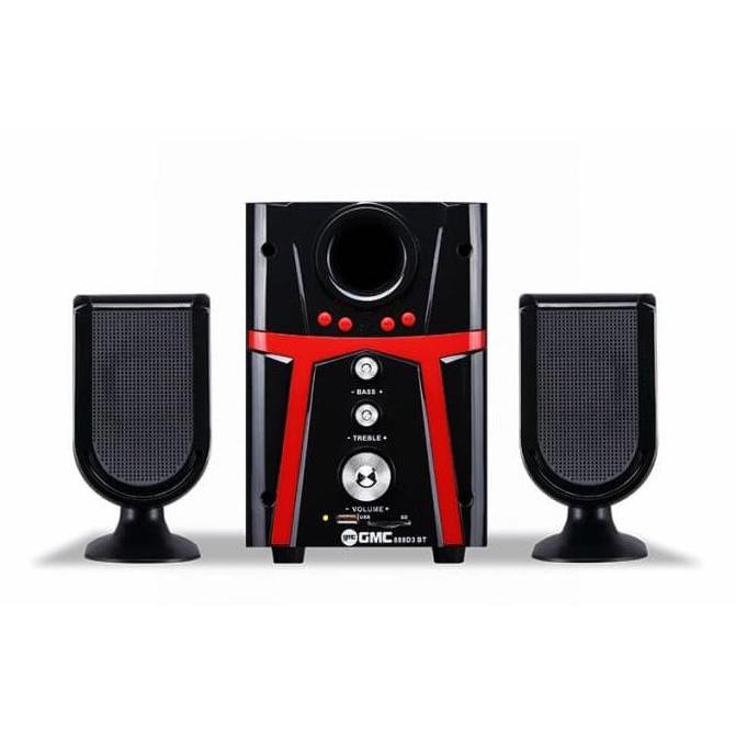 Speaker GMC Salon Aktif Bluetooth USB Speker Original Model Baru Promo terlaris