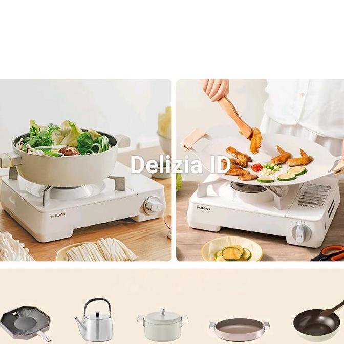 BEBAS ONGKIR - Kompor Gas Dr Hows / Portable Stove Dr.Hows / Kompor Aesthetic Child Lock
