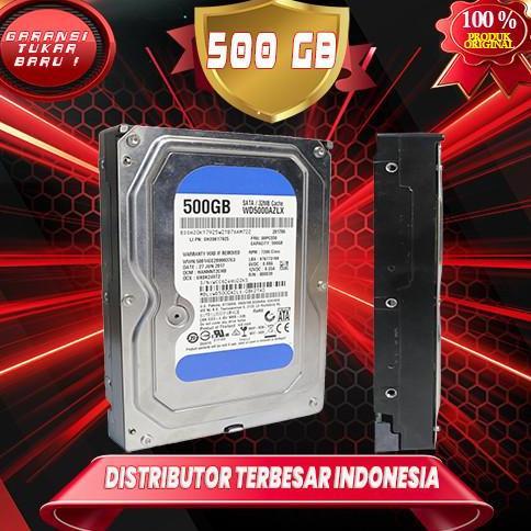 Tegarsamara0 - Hardisk 500Gb Sata 3,5" Inchi -Hdd 500Gb Pc Cpu Baru 0 Days