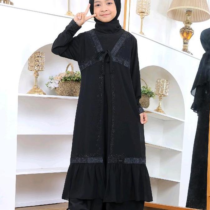 ABAYA COUPLE IBU DAN ANAK // GAMIS COUPLE IBU ANAK TERBARU