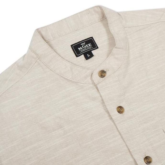 M.Gee Kemeja Koko Mgee Baju koko Terbaru Azka C063 Cream