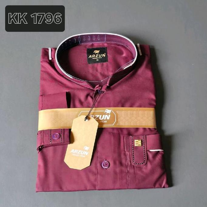 KEMKO ARZUN PREMIUM LENGAN PANJANG MOTIF TERBARU | KEMKO PRIA MODERN MOSLEM WEAR KOKO MUSLIM NYAMAN 