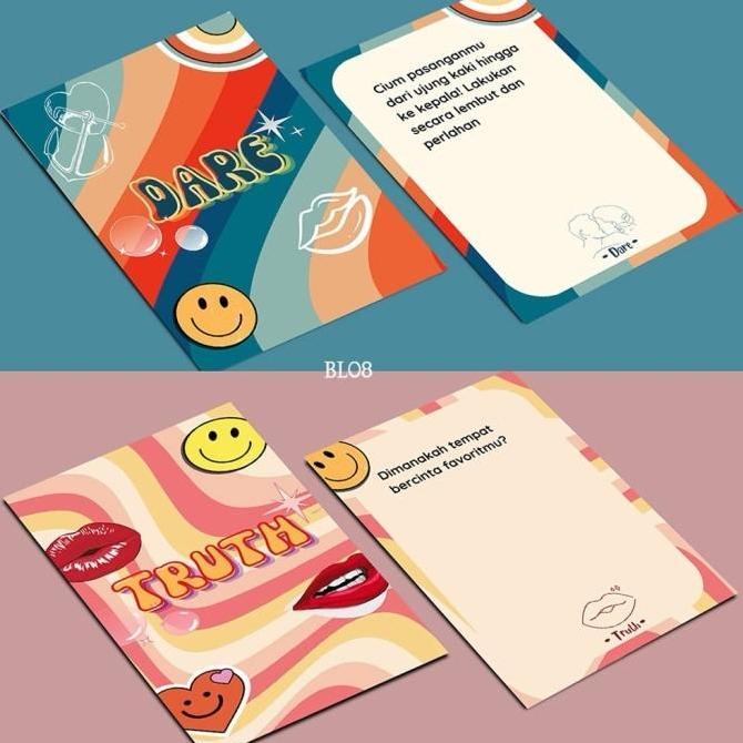 Promo Permainan Pasangan Dewasa Games Card Truth or Dare Couple BL08 Diskon