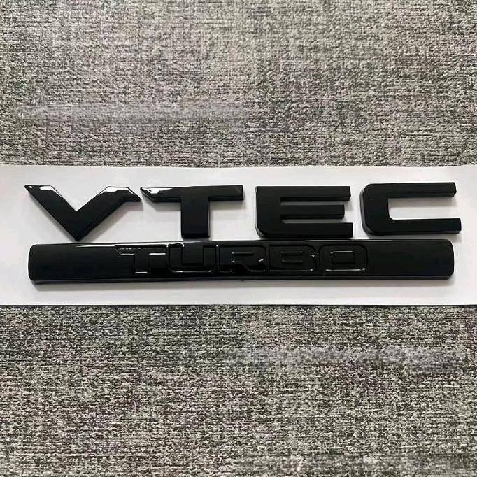 Grosir Emblem Honda Black Glossy Black Piano Crv Vtec Turbo Accord Civic Fit Vtis Vti-S
