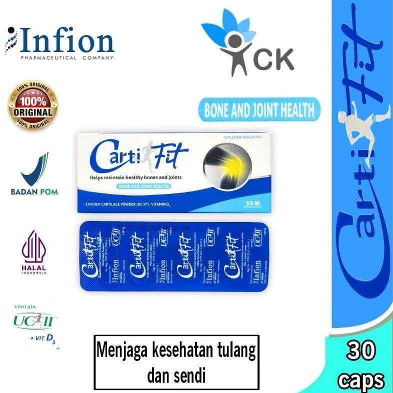 CARTIFIT BOX ISI 30 suplemen kesehatan sendi dan tulang