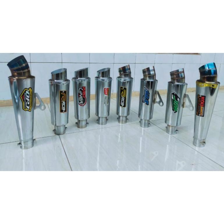 Grade Ori Knalpot Racing Dpj All Motor Metik Mio,Vario/Nex/Beat Dll