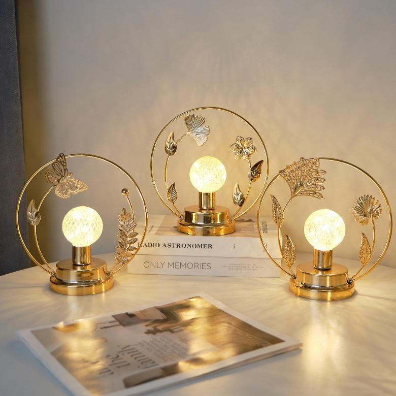 Mi.more Lampu Meja LED Bertenaga Baterai Untuk Kamar Tidur, Lampu Samping Tempat Tidur, Dekorasi Pes