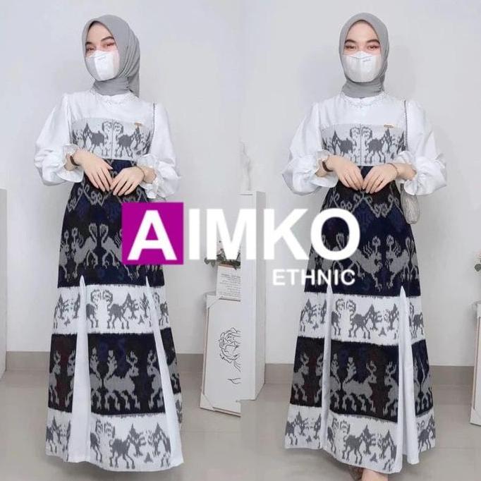 KINANTI DRESS TENUN NTT - DRESS TENUN