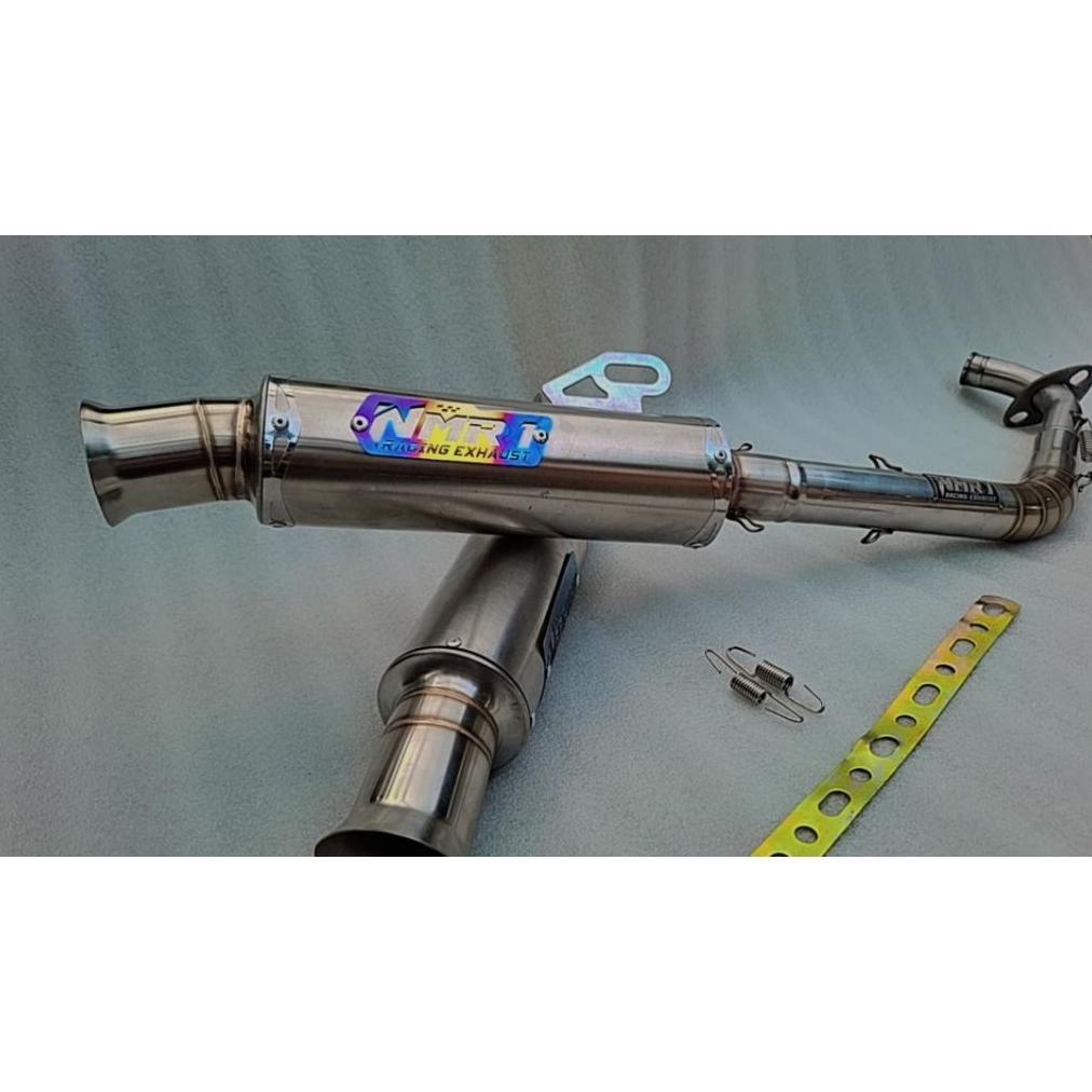 Grade Ori Knalpot Nmr 1 Racing Exhaust Type Salemba Ceklis Inlet 38Mm Untuk Motor Vario 160 Pcx 160 