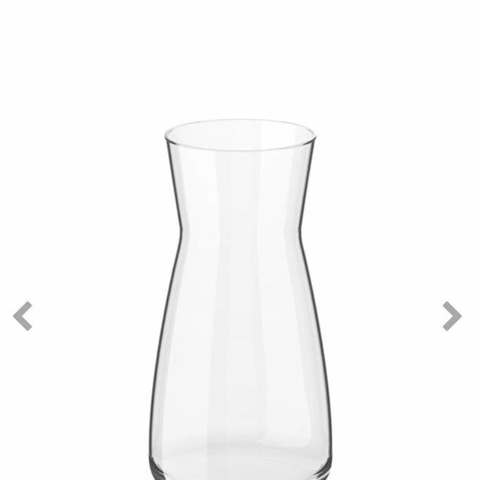 Vas Bunga tinggi 20 cm Kaca